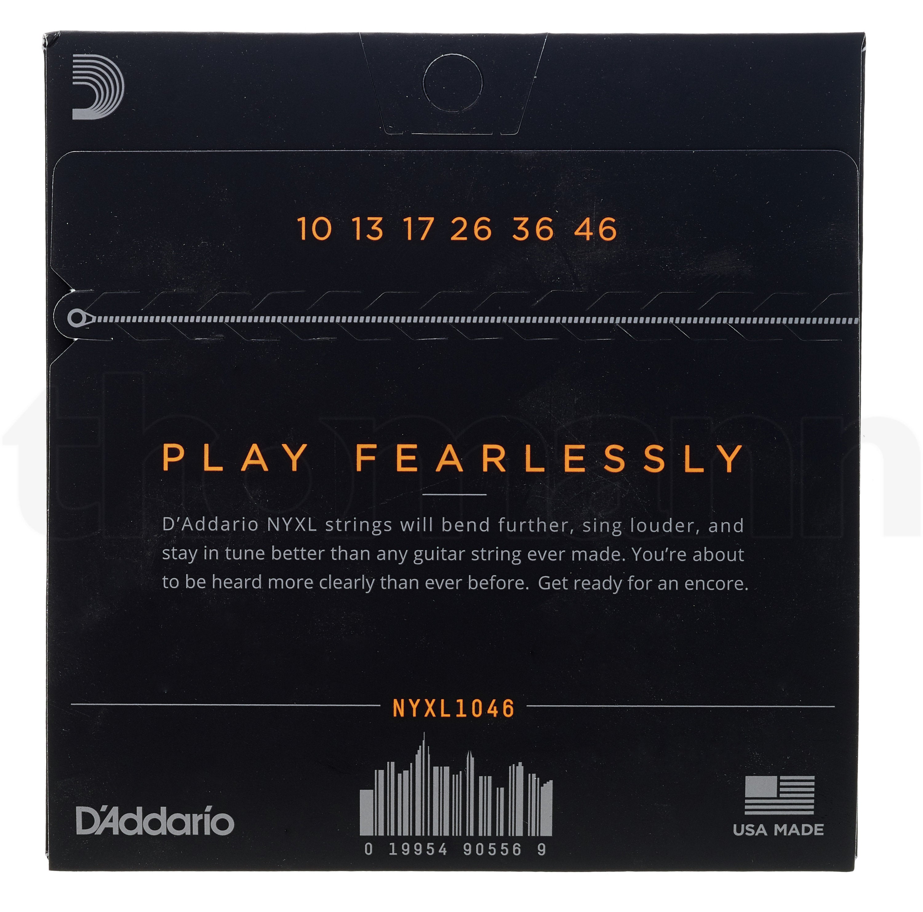 Cuerdas para guitarra eléctrica Daddario NYXL1046