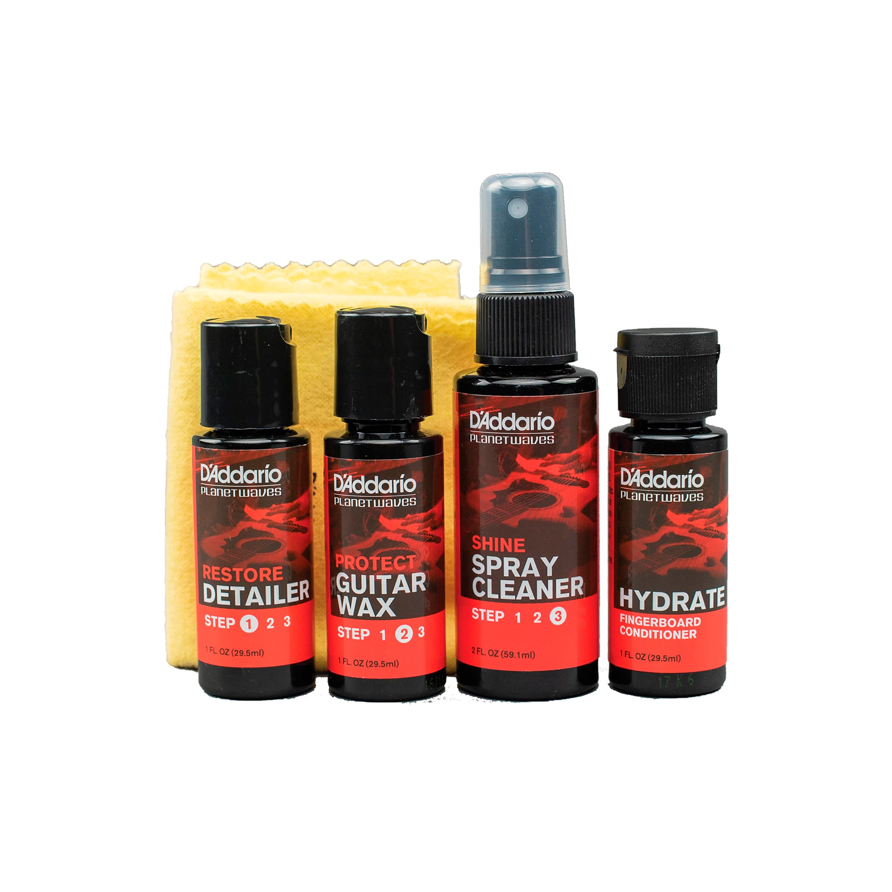 Kit de limpieza y Mantención de Guitarra D'Addario PW-GCB-01