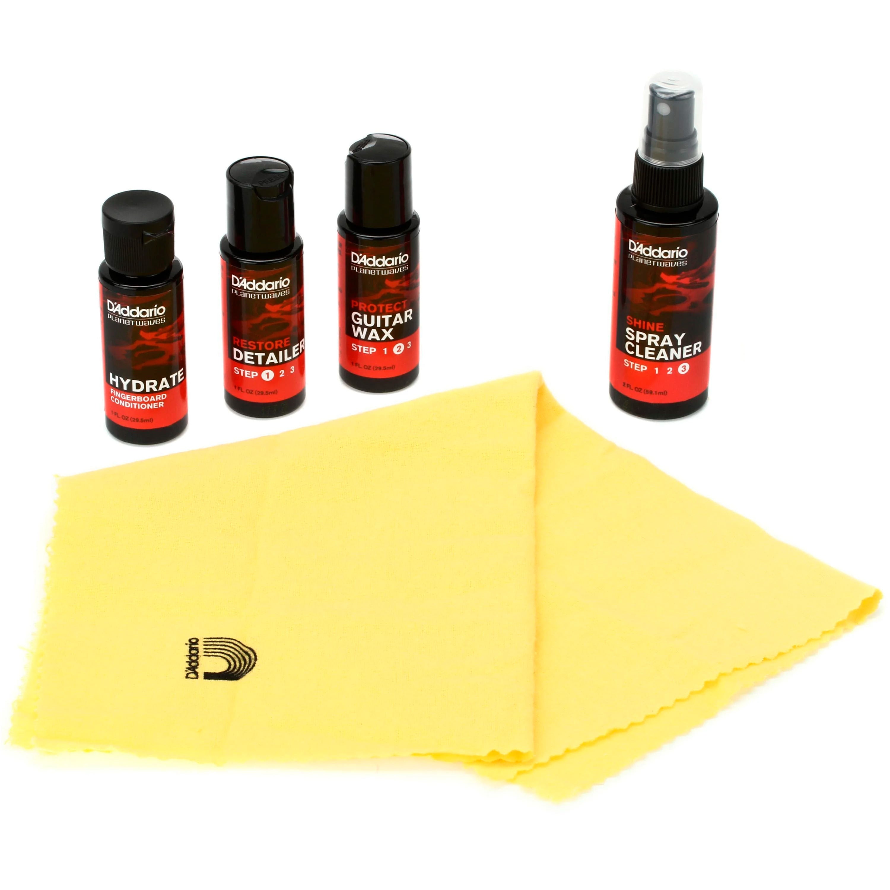 Kit de limpieza y Mantención de Guitarra D'Addario PW-GCB-01