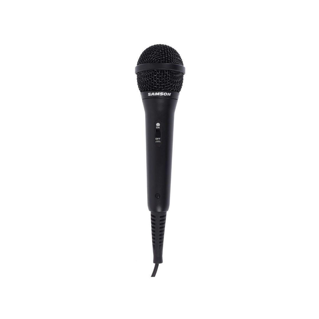 Micrófono dinámico karaoke Samson R10S con switch
