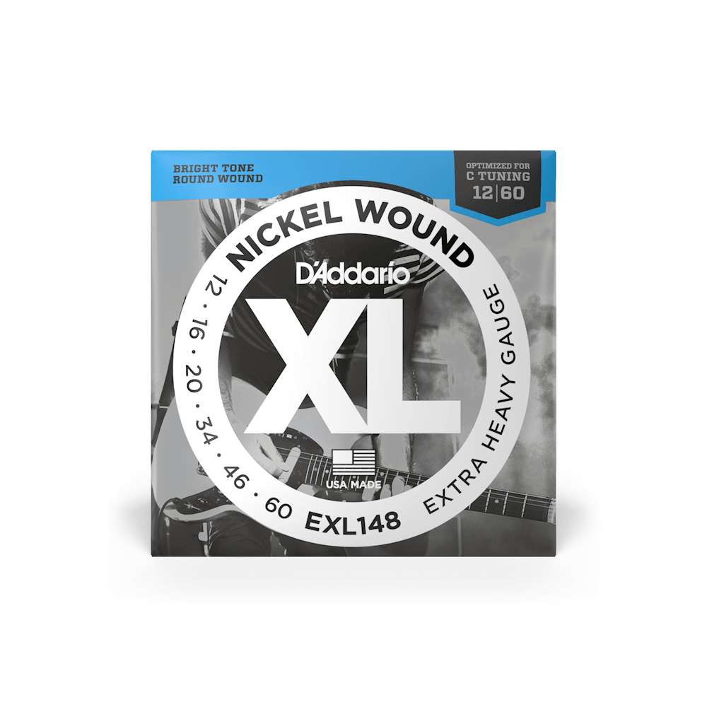 Cuerdas para guitarra eléctrica Daddario 12-60 EXL148
