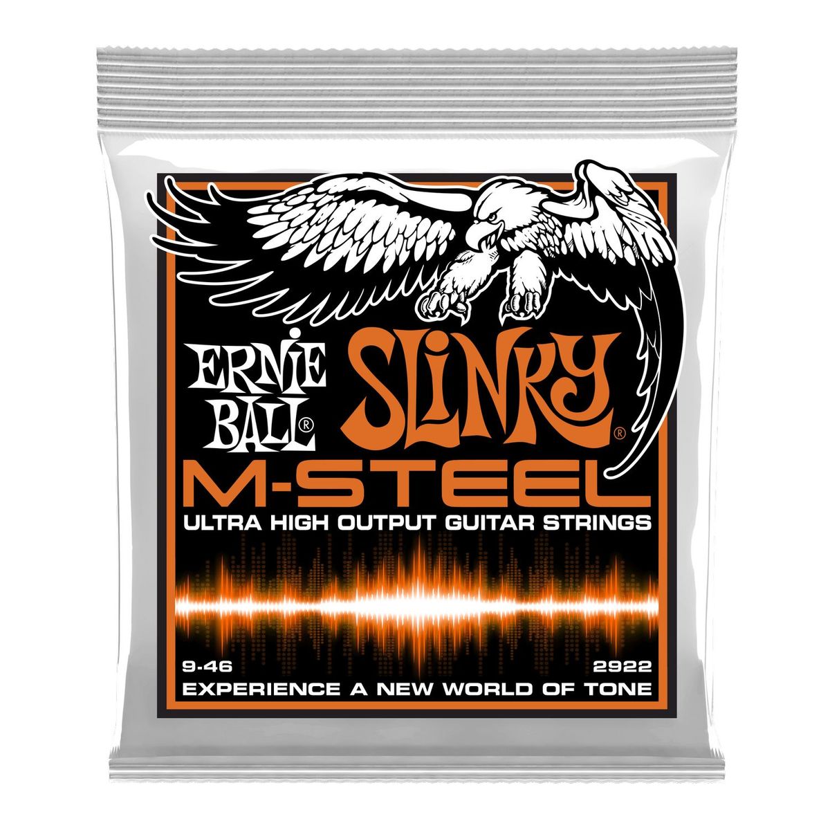 Cuerdas guitarra eléctrica Ernie Ball 9-46 Hybr M-Steel 2922