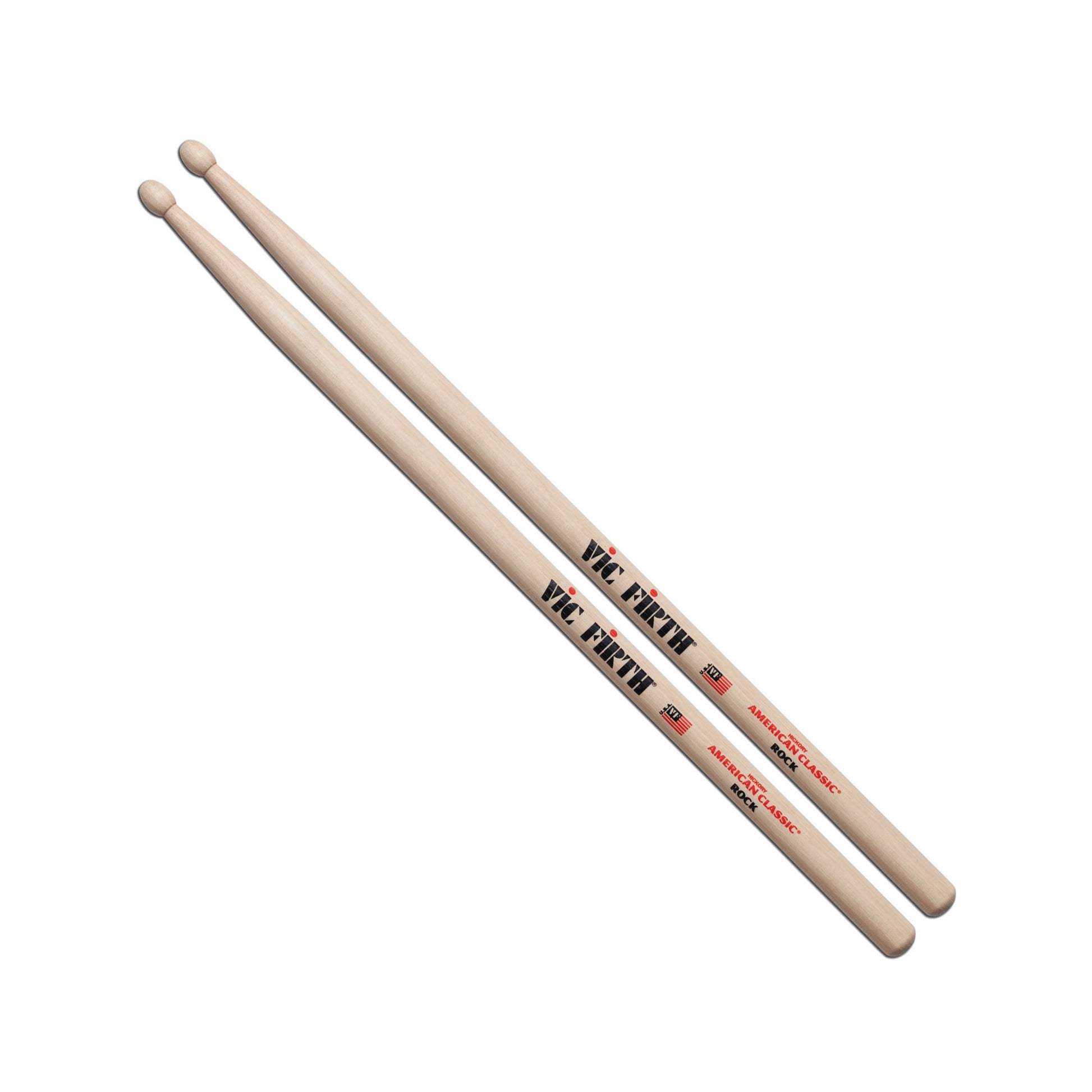 Baquetas madera ROCK Vic Firth punta madera