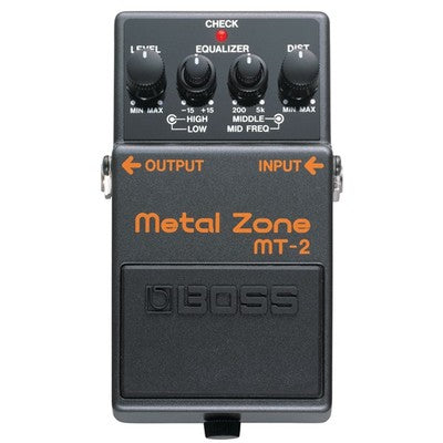 Pedal Distorsión Boss MT-2 Metal Zone