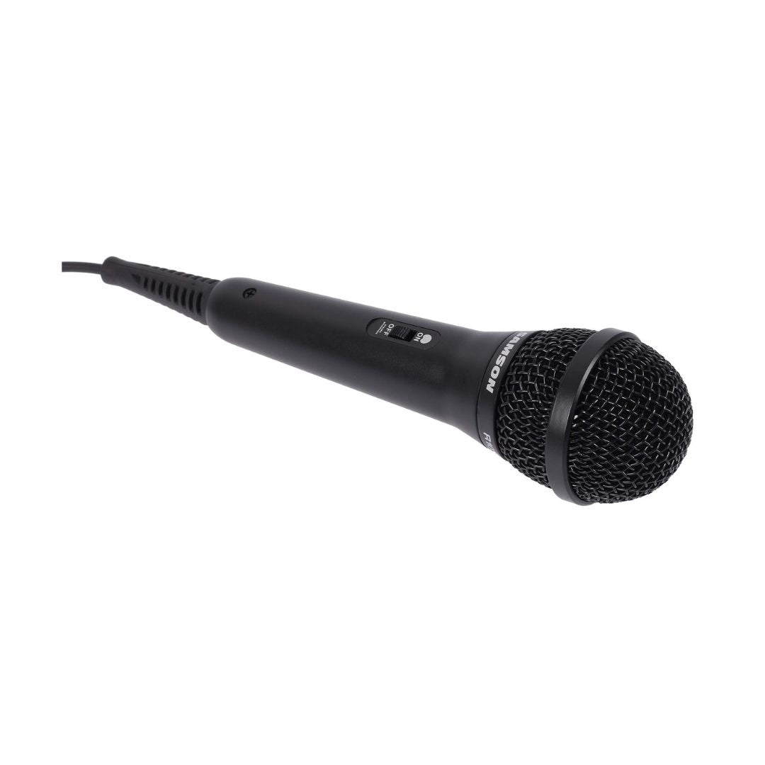Micrófono dinámico karaoke Samson R10S con switch