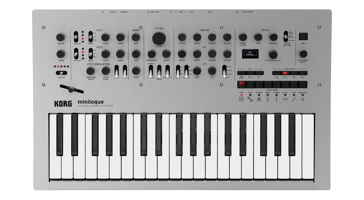 Sintetizador Korg MINILOGUE
