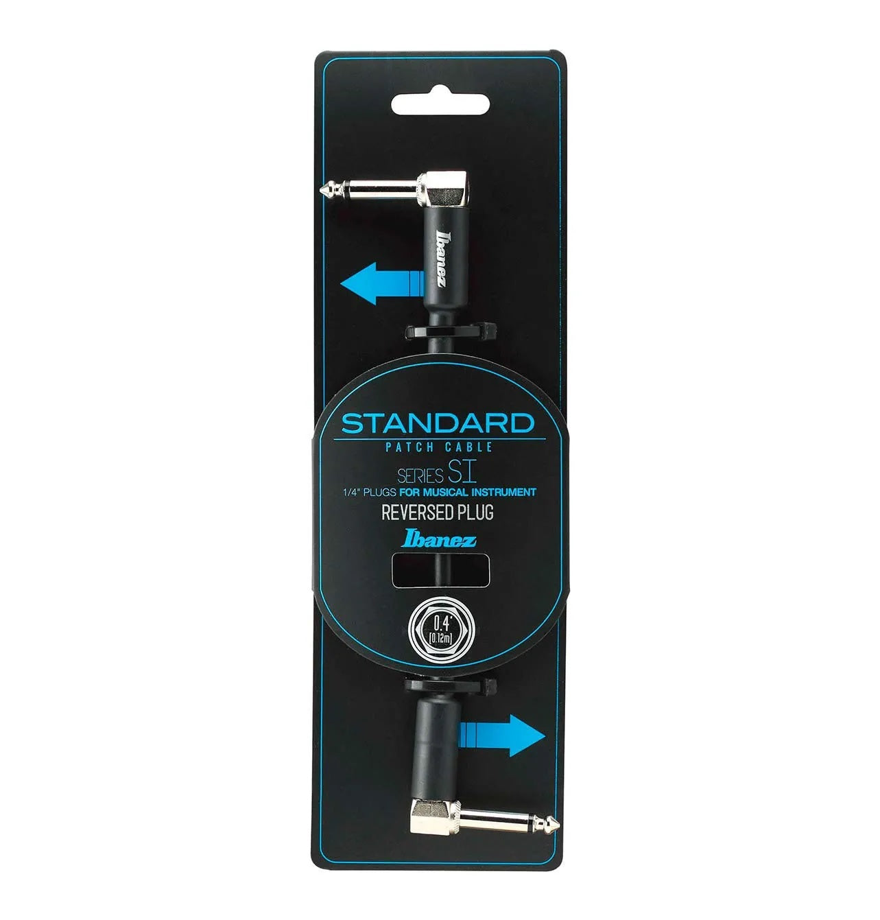 Cable instrumento (patch) Ibanez SI04PR 12 centímetros