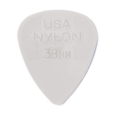 Pack de 12 uñetas Dunlop 44P.38 Nylon Standard