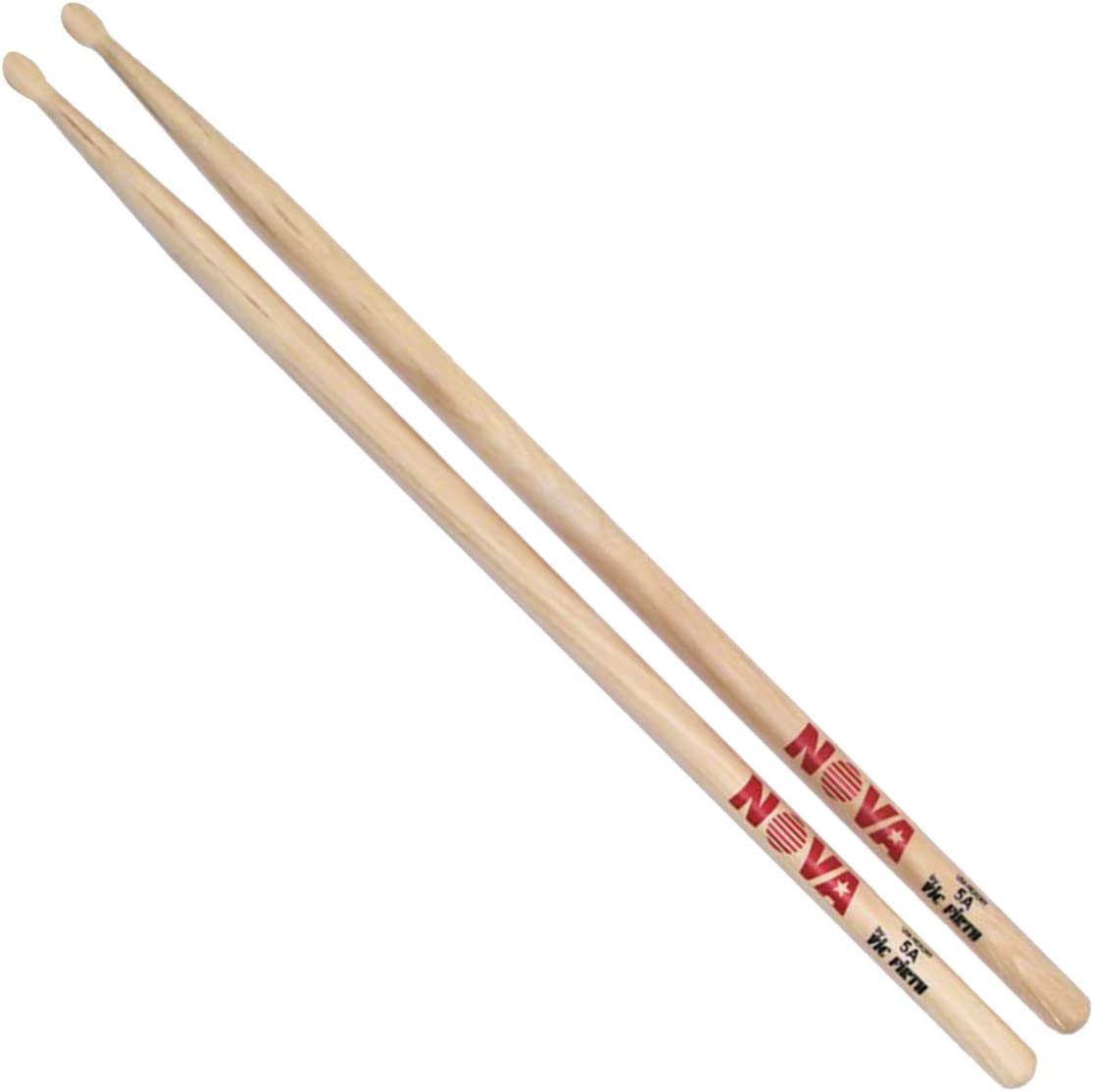 Baquetas Vic Firth Nova N5A 5A punta de madera