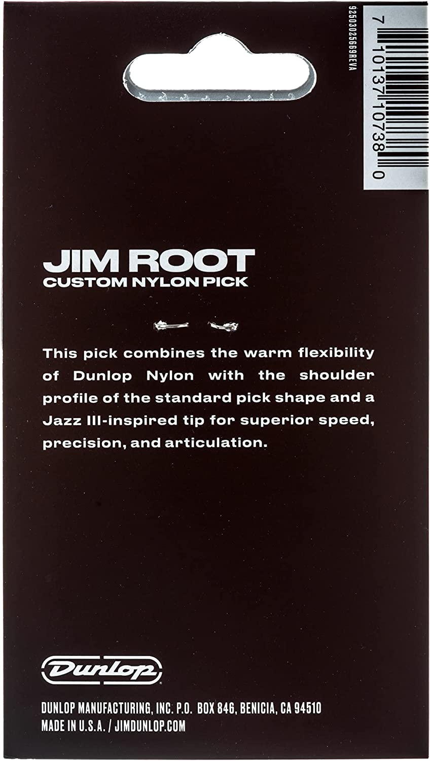 Pack uñetas Dunlop JIM ROOT SIGNATURE NYLON