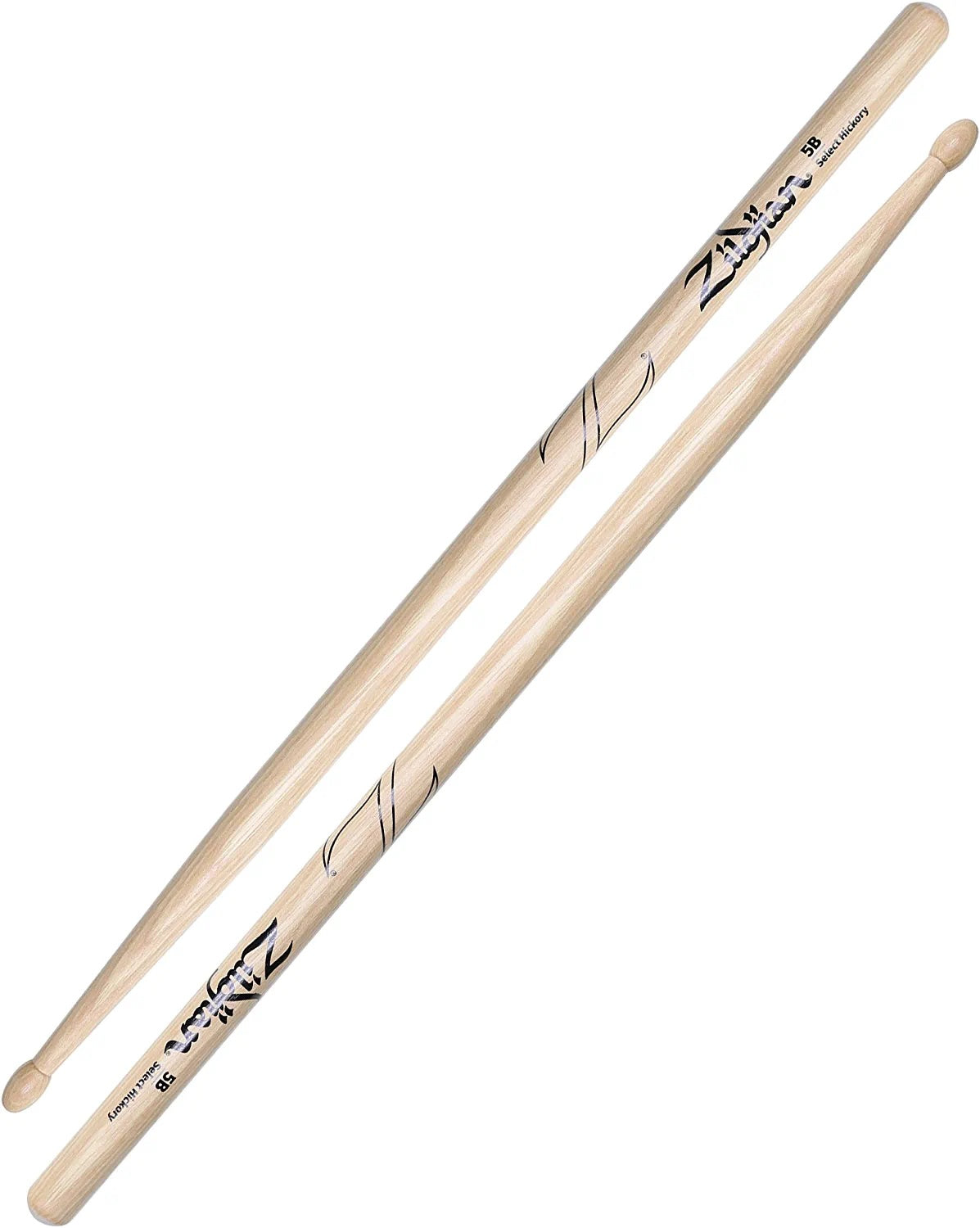 Baqueta De Madera Zildjian Z5b 5b con Punta de Madera