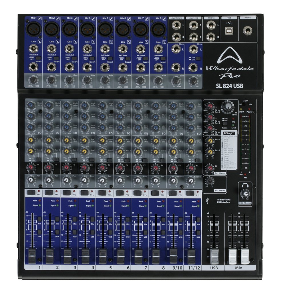 Mixer Wharfedale SL 824USB