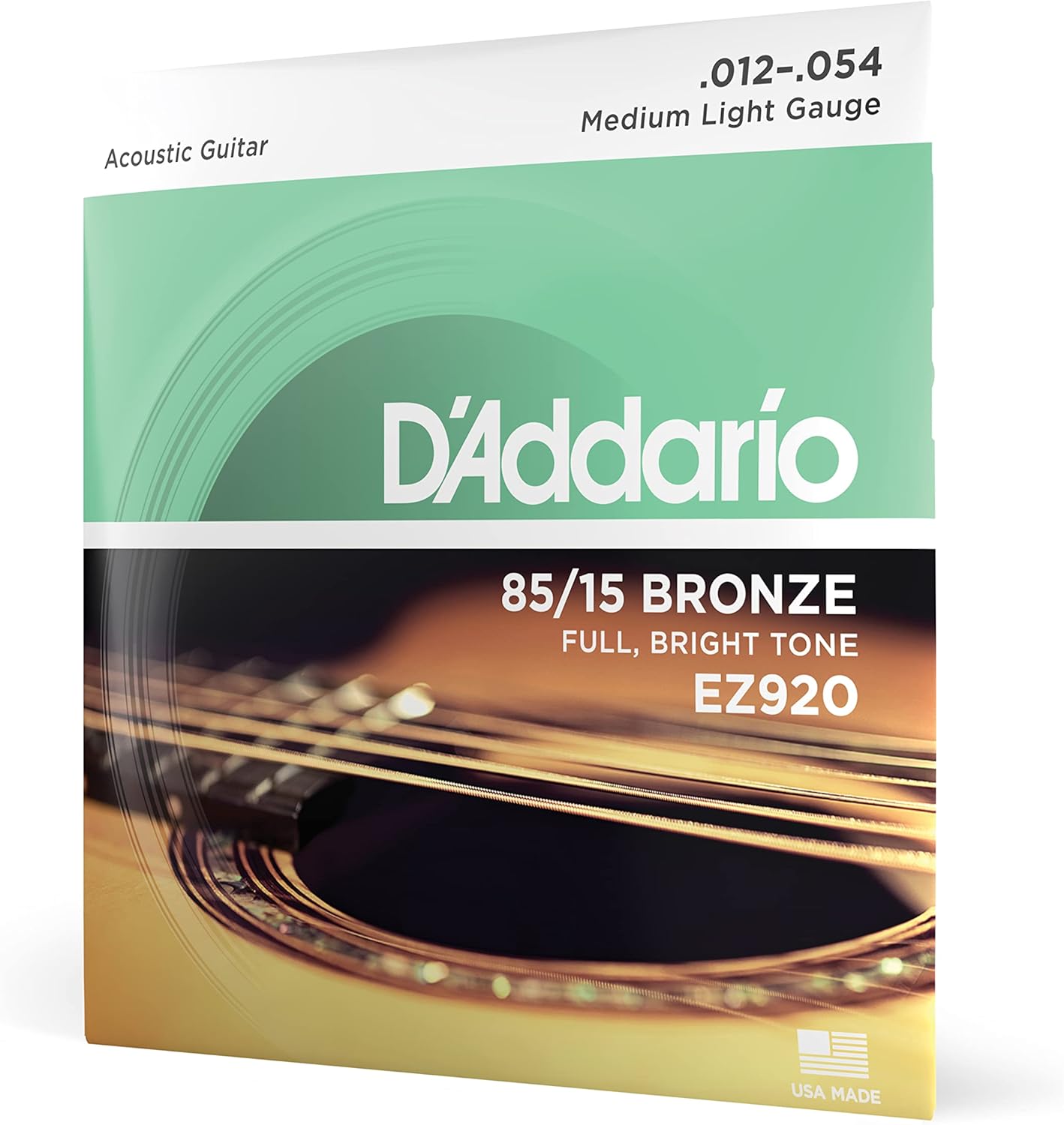 Set de cuerdas Acústica Metálica D'addario EZ920 Med 12-54