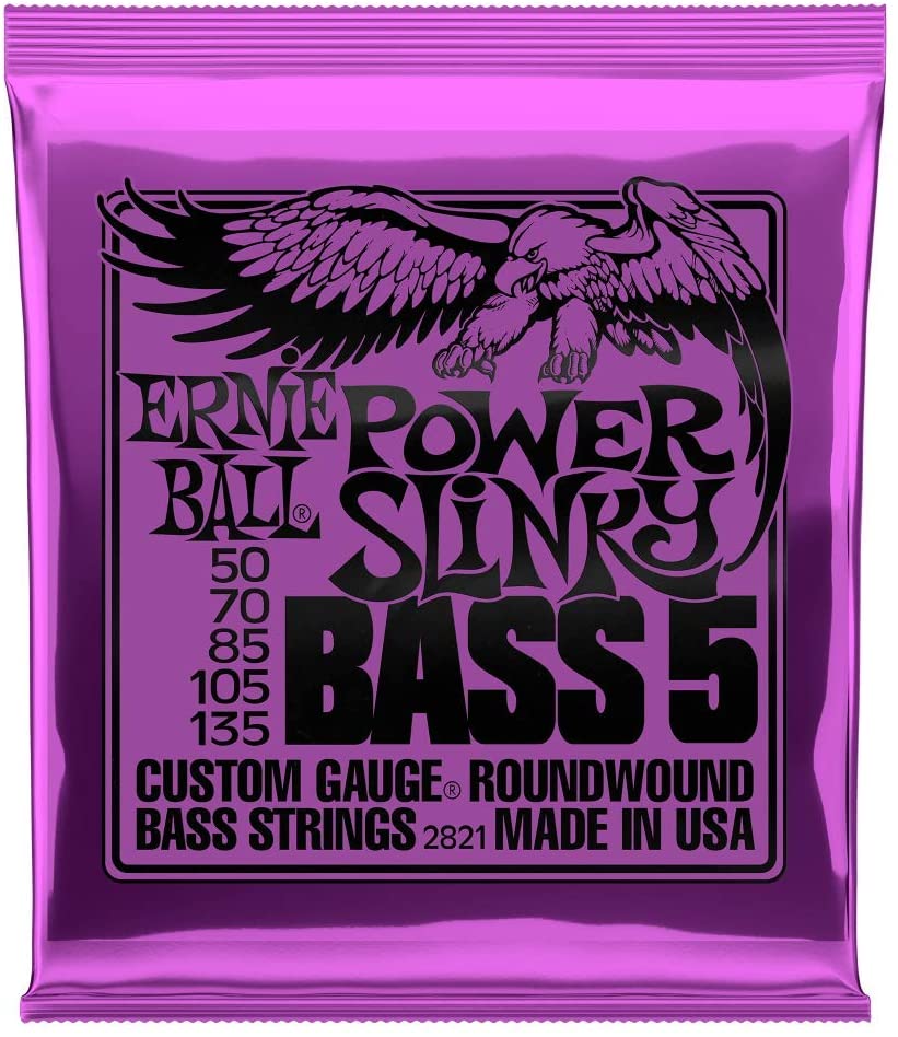 Cuerdas de Bajo 5 cuerdas Ernie Ball 2821 BASS 5-STR POWER
