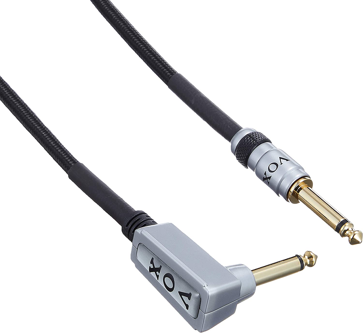 Cable para guitarra Vox VGC-19BK color negro 6 metros