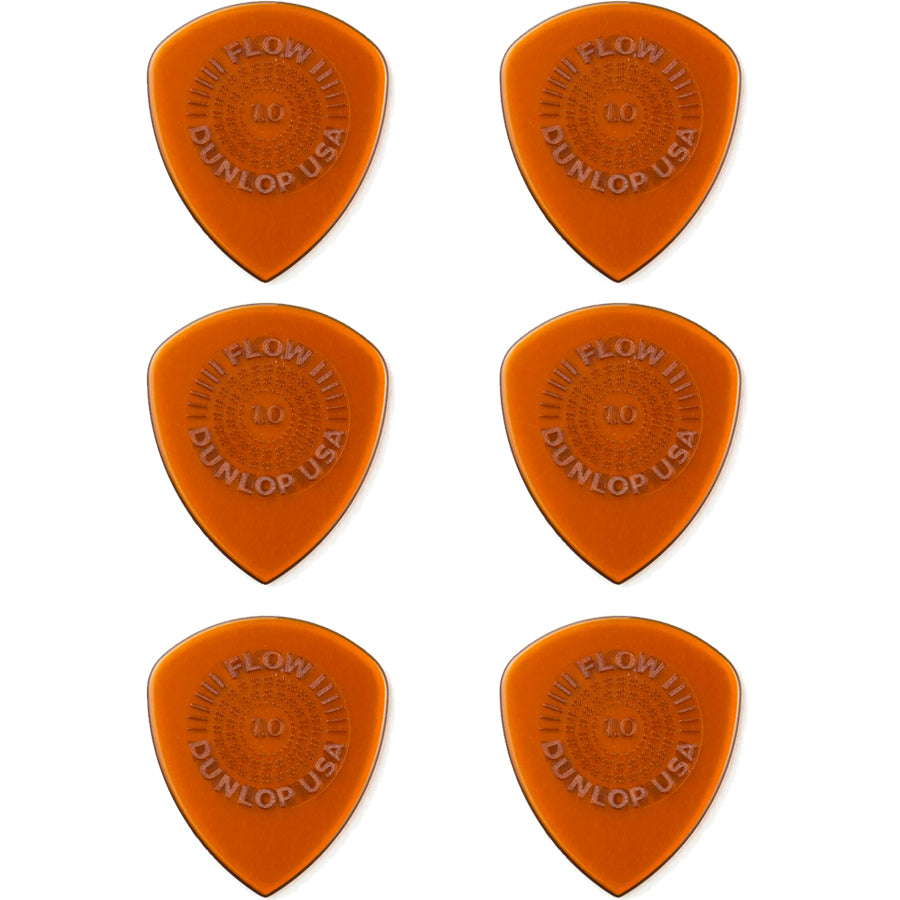 Pack uñetas Dunlop FLOW STANDARD GRIP 1.0MM