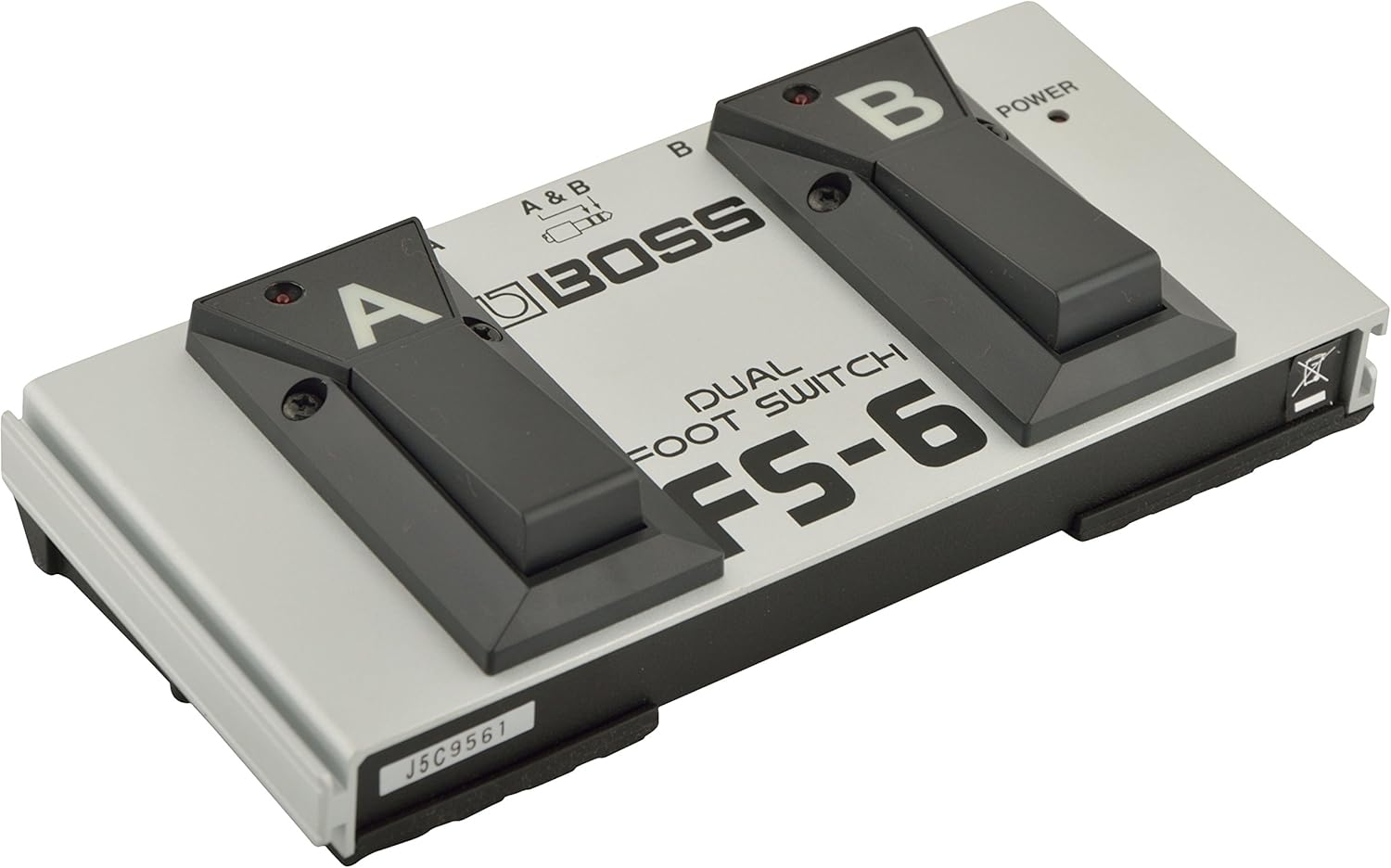 Pedal switch Boss FS-6 doble