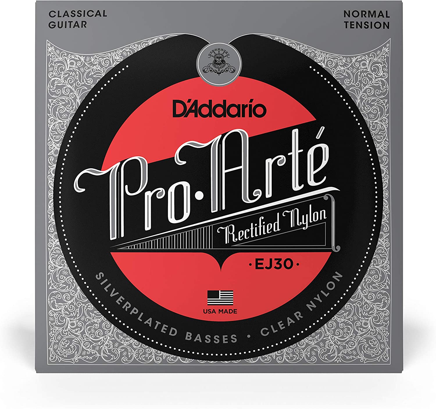 Set de cuerdas nylon para guitarra clásica Daddario EJ30