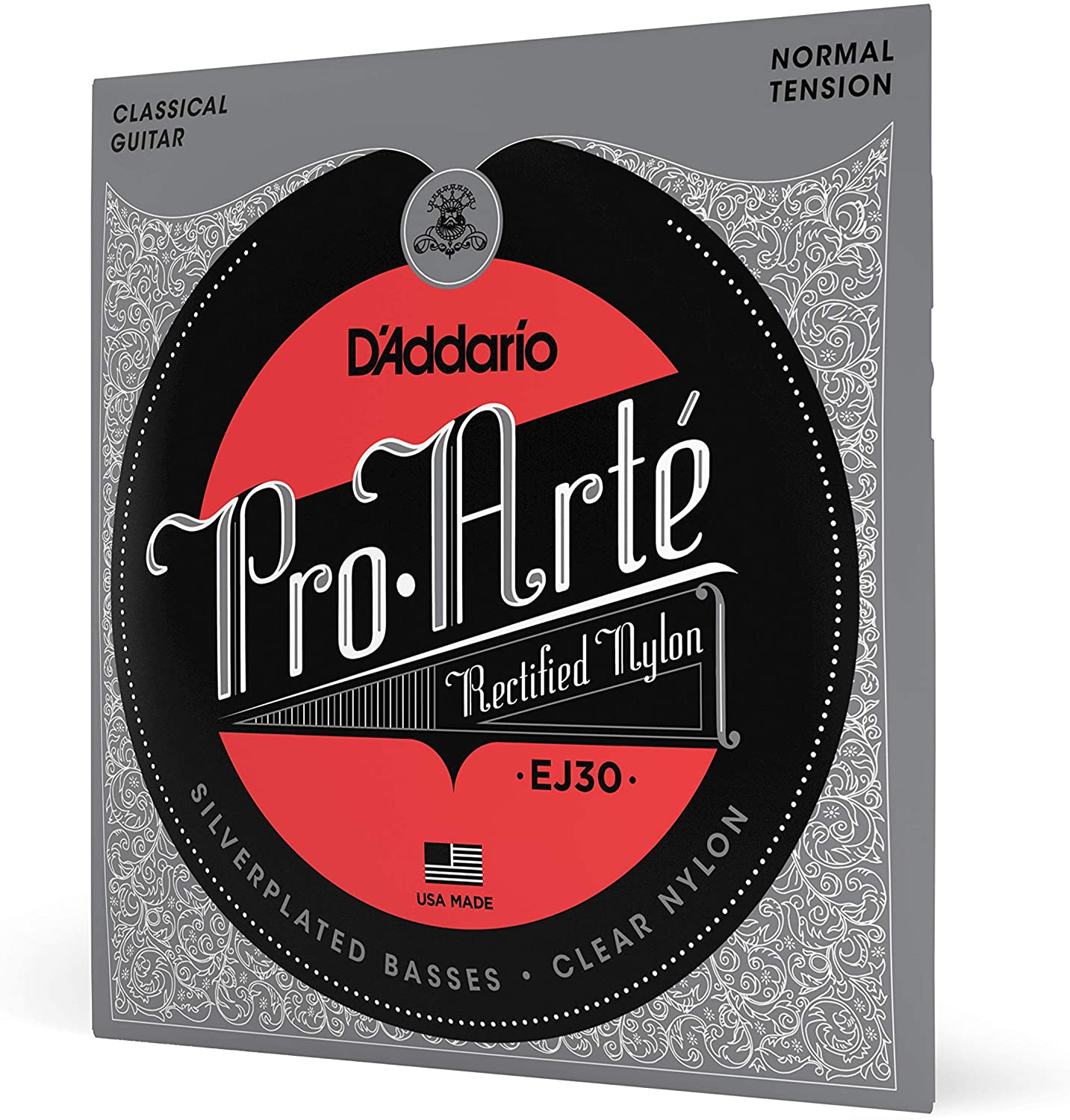 Set de cuerdas nylon para guitarra clásica Daddario EJ30