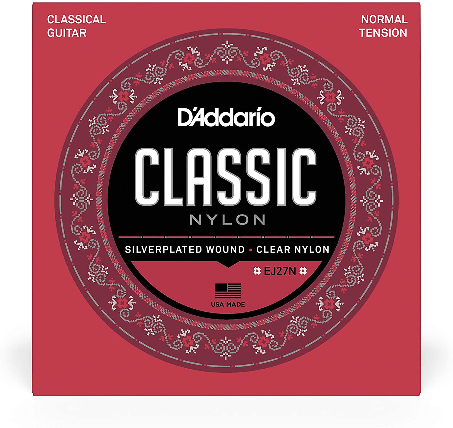 Set de cuerdas para guitarra clásica Daddario EJ27N