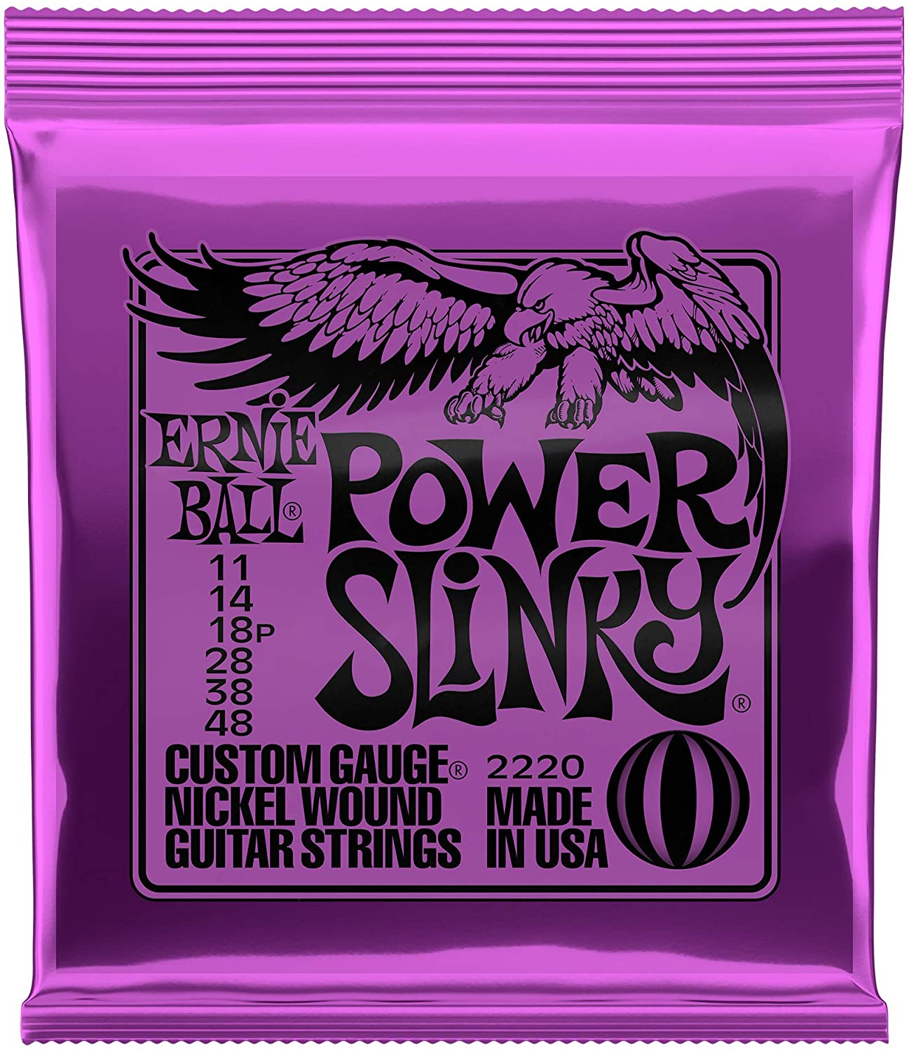 Set Cuerdas Guitarra Electrica 011 Ernie Ball 2220