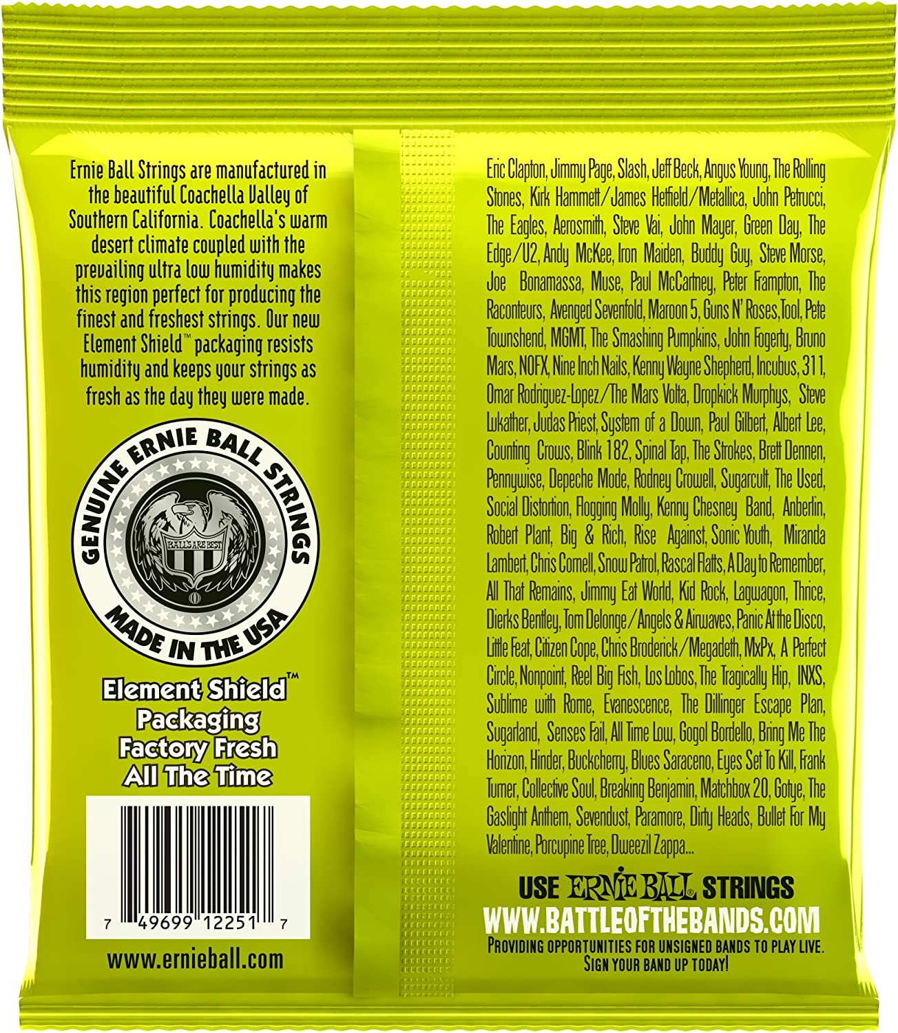 Cuerdas guitarra eléctrica Ernie Ball 2251 Classic Regular
