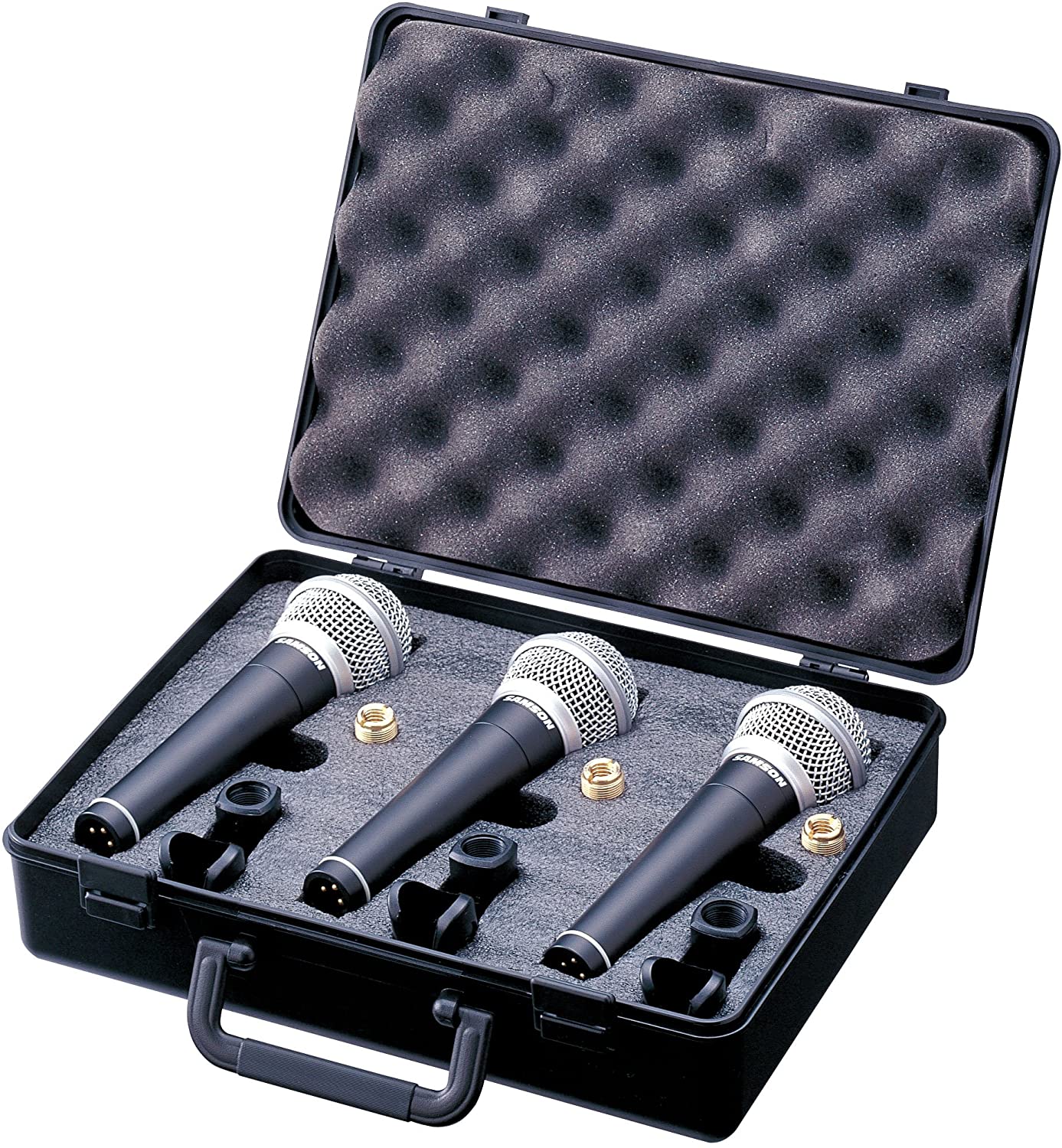 Set de 3 micrófonos dinámicos Samson R21