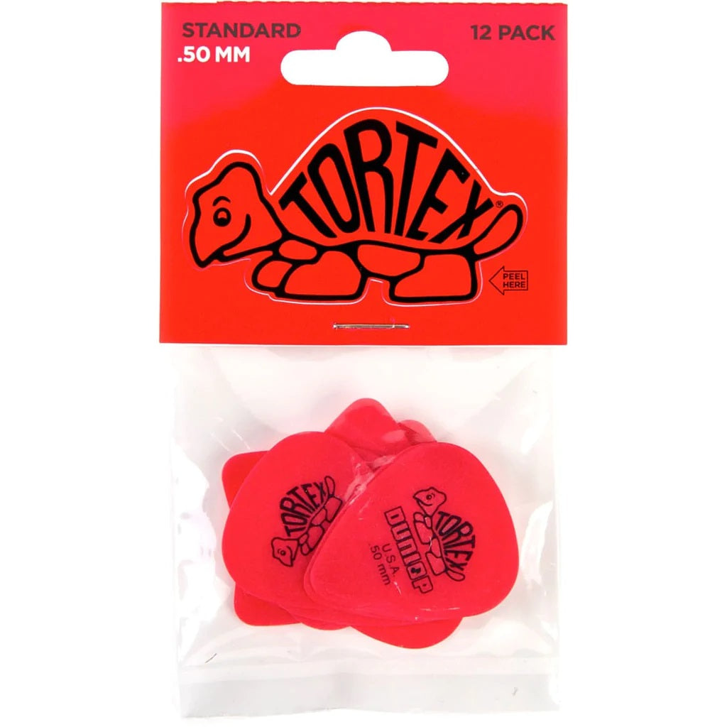 Pack de 12 uñetas Dunlop 418P.50 Tortex