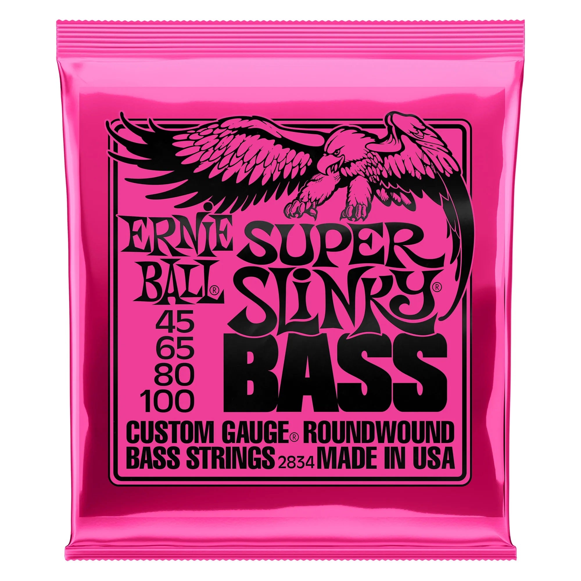Cuerdas bajo Ernie Ball 2834 BASS SUPER SLINKY