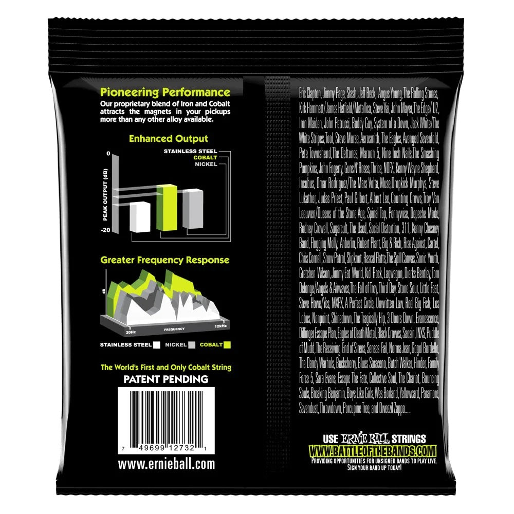 Cuerdas de bajo Ernie Ball 2732 COBALT BASS REG SLIN