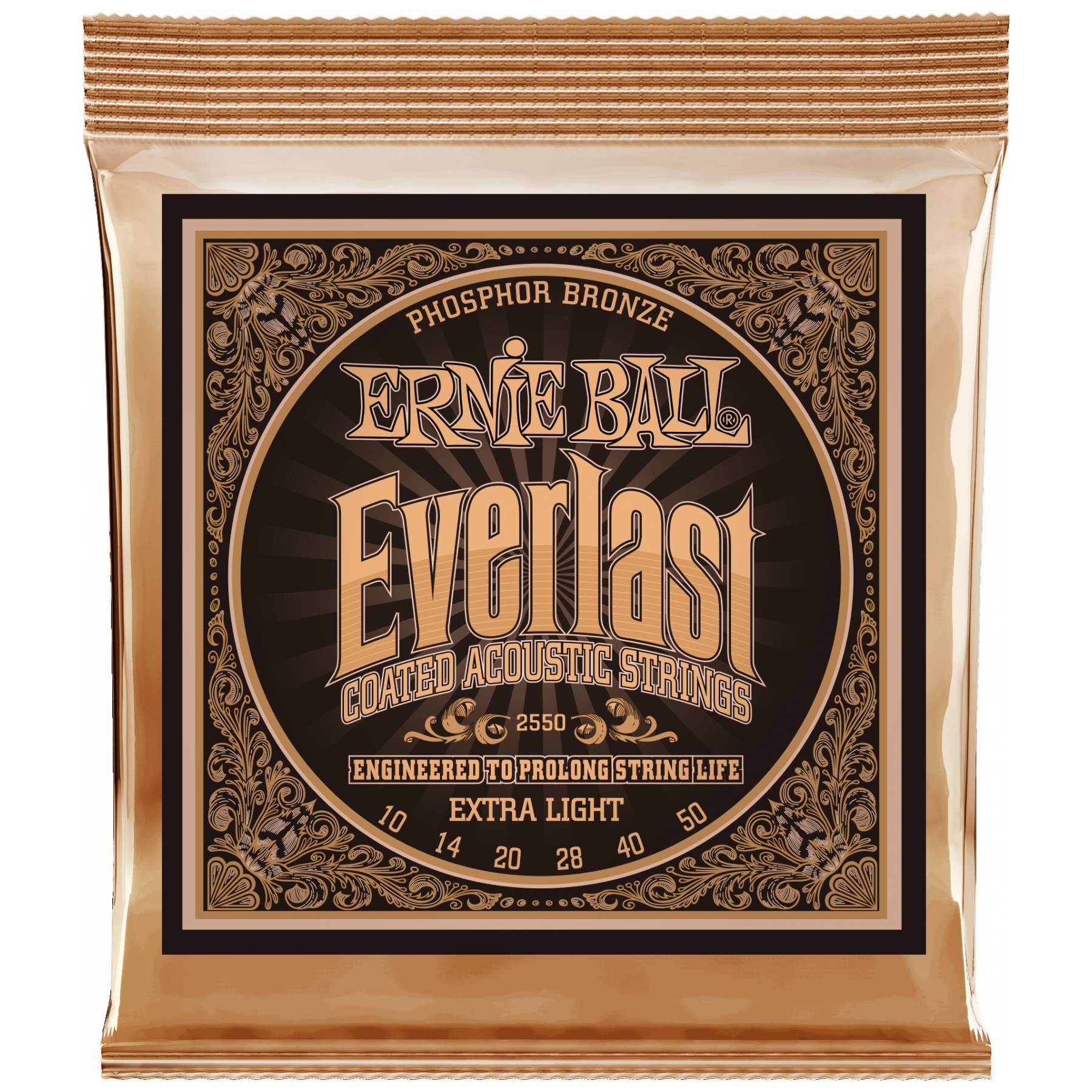 Set de cuerdas para guitarra Folk Ernie Ball 2550 10/50