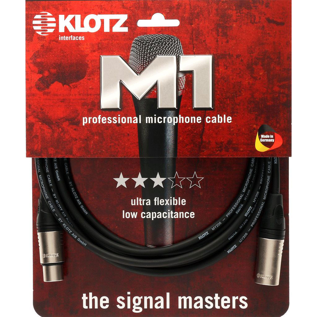 Cable de micrófono Klotz M1K1FM1000 10 metros