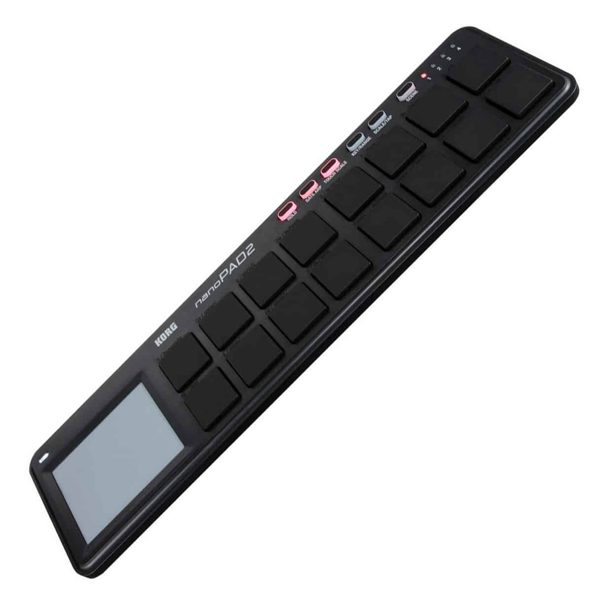 Controlador midi Korg NANOPAD2 color negro