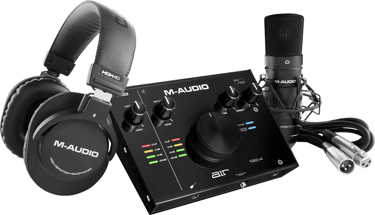 PACK HOMESTUDIO M-AUDIO AIR 192/4 VOCAL STUDIO PRO