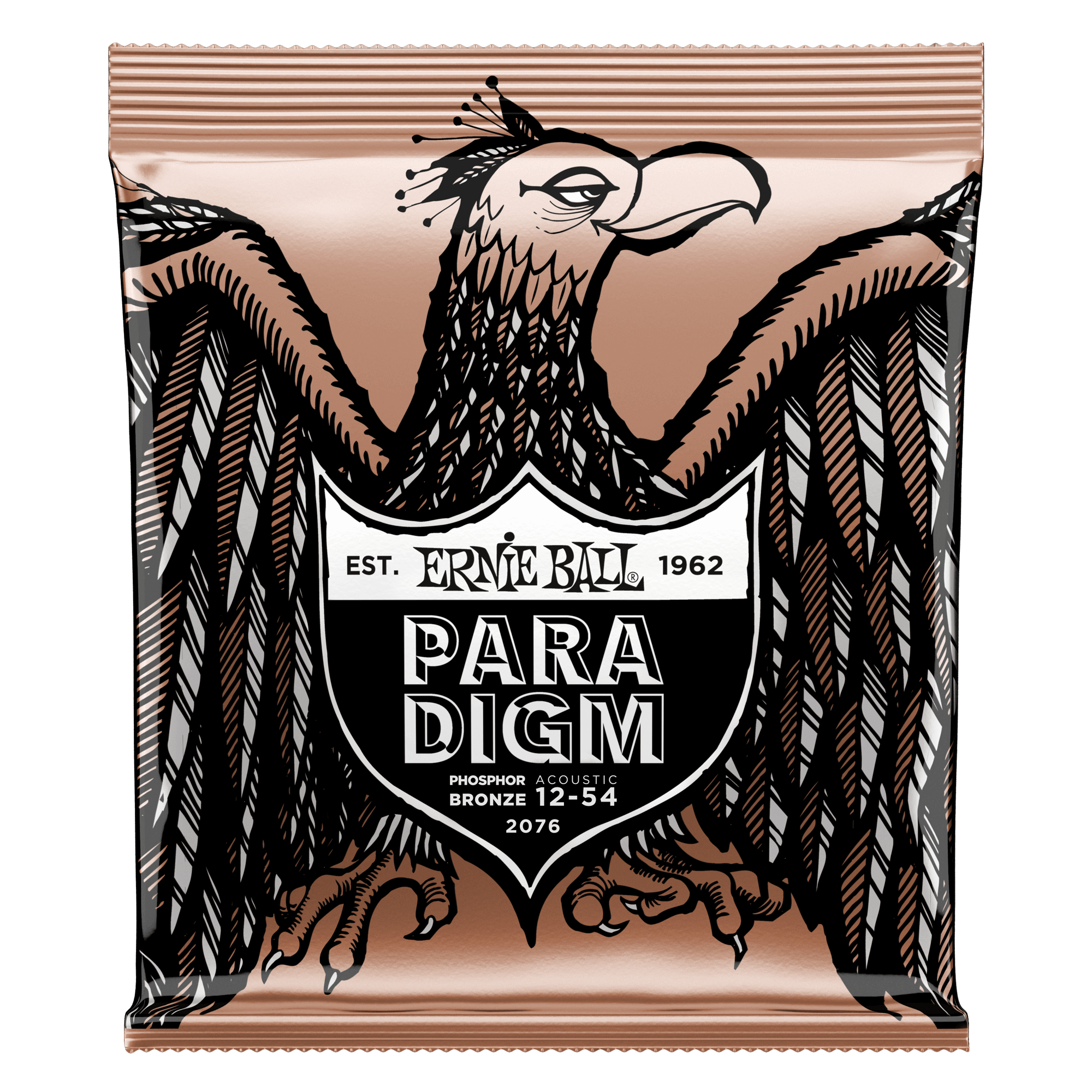 Cuerdas Ernie Ball 2076 FOLK PARADIGM MED LIGHT PHOSP. 12/54