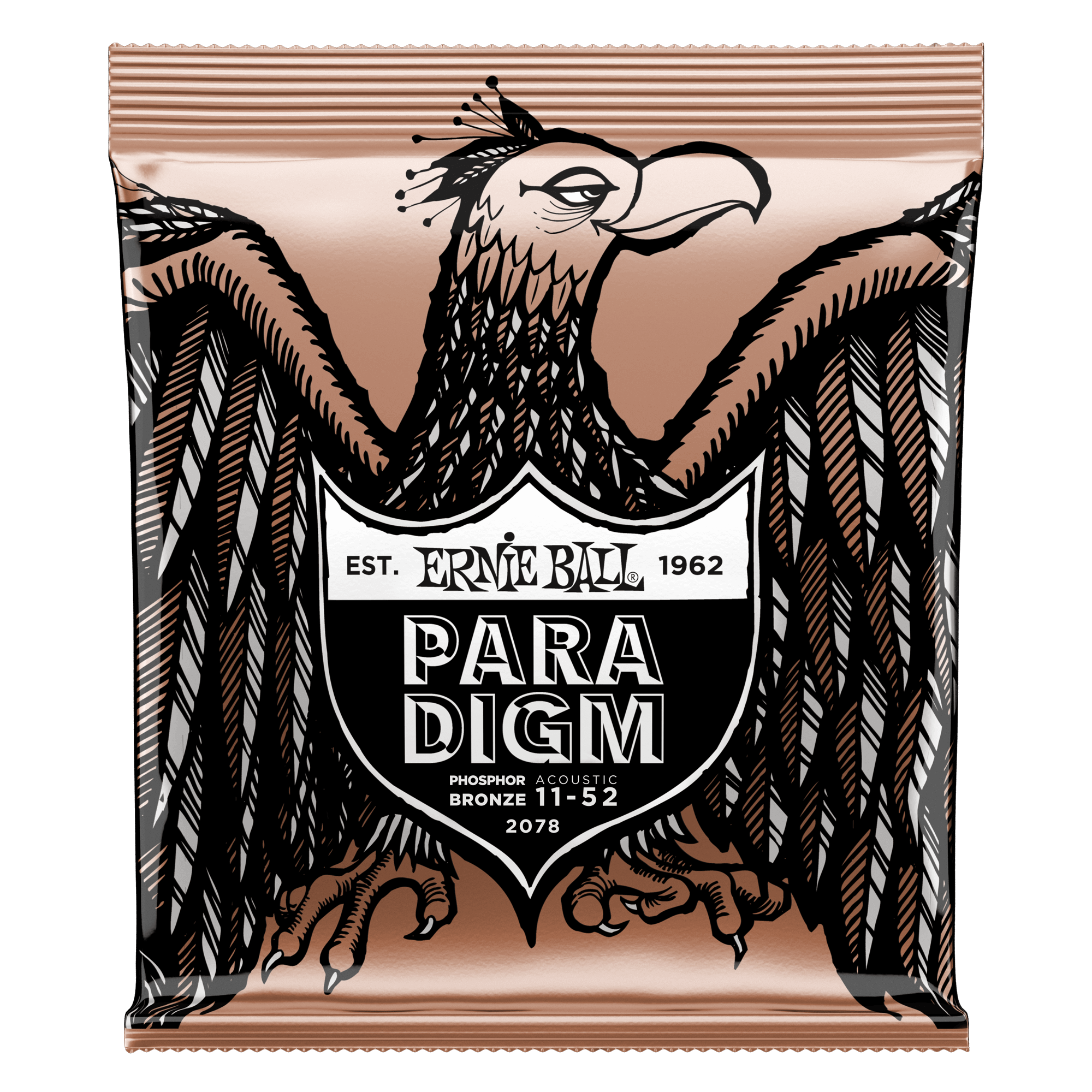 Cuerdas Ernie Ball 2078 PARADIGM LIGHT PHOSPHOR 11/52