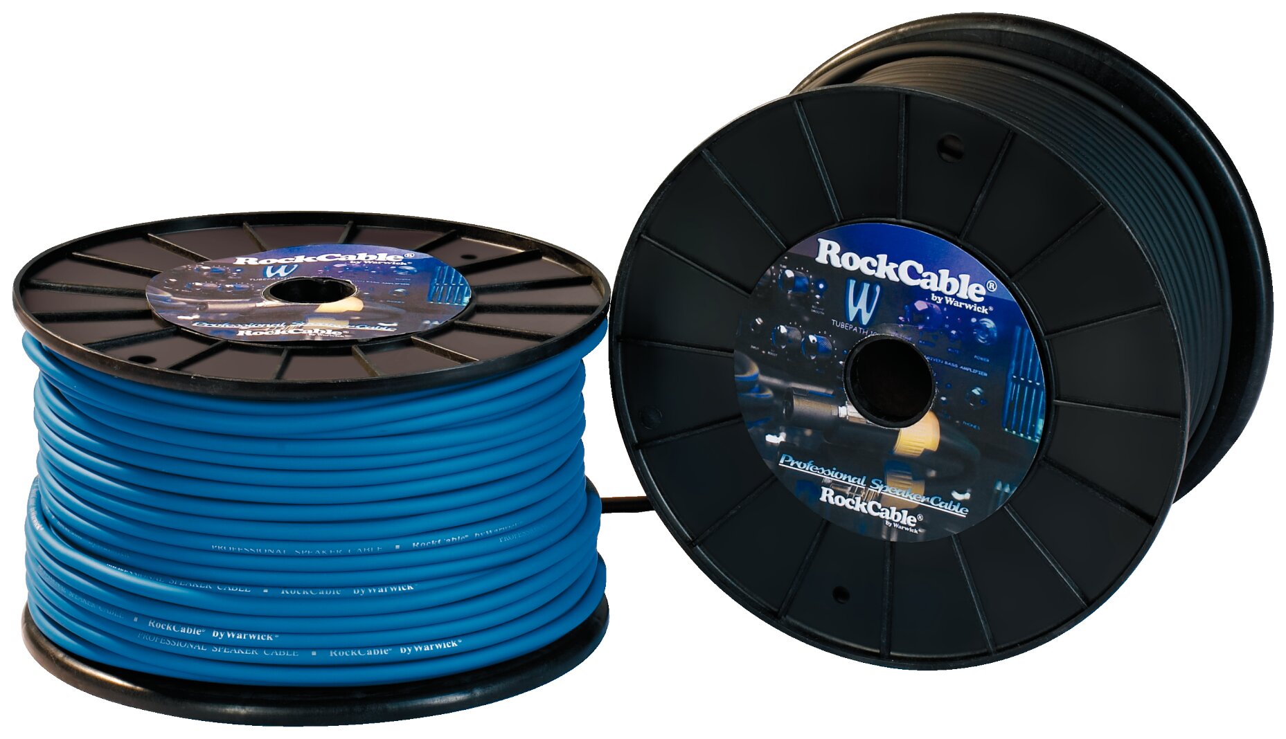 Rollo cable para parlante Rockbag RCL10400D7 BLK 100 m negro