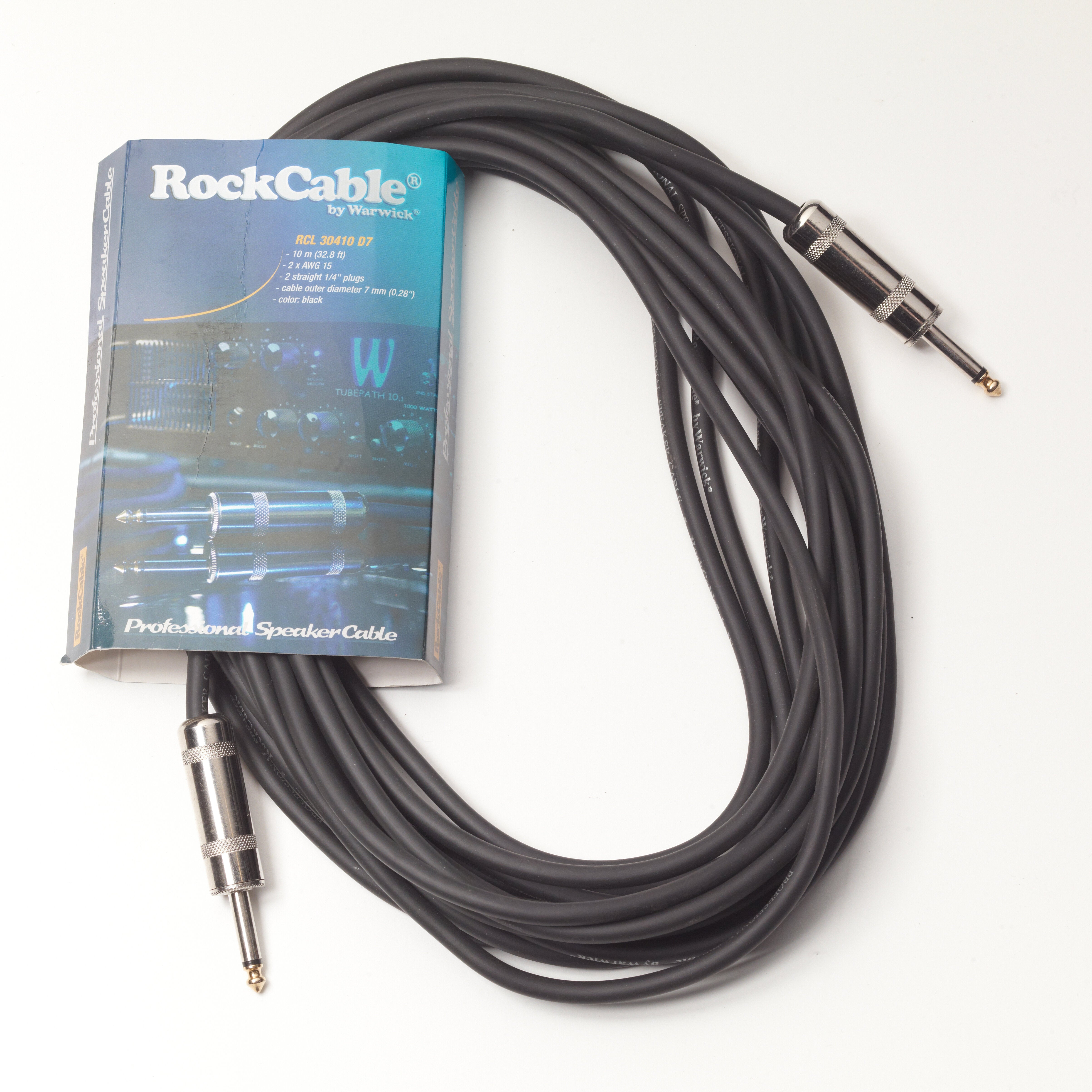 Cable para parlante Rockbag RCL30410D7 10m. jack 1/4