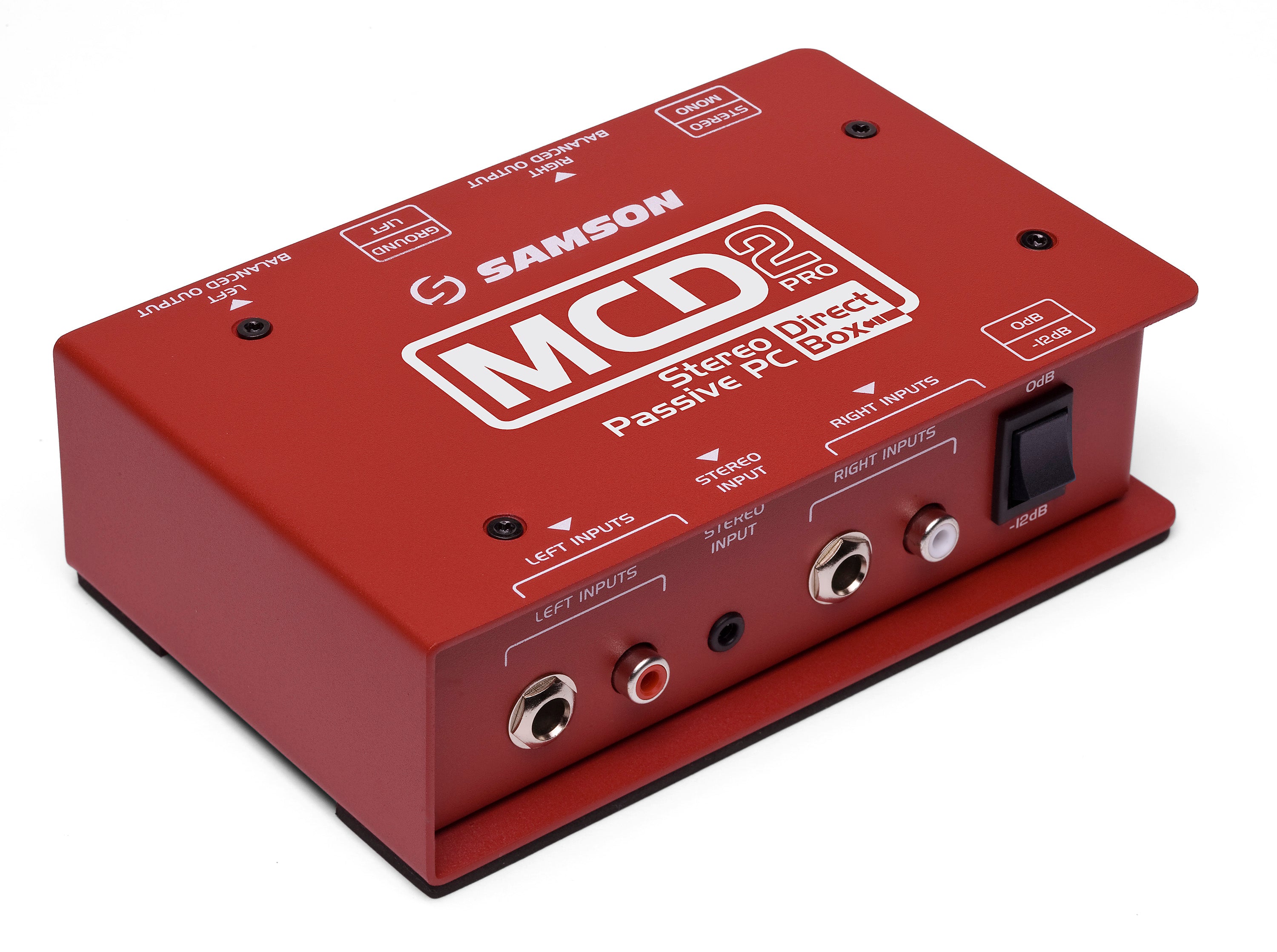 Caja directa estéreo Samson MCD2PRO