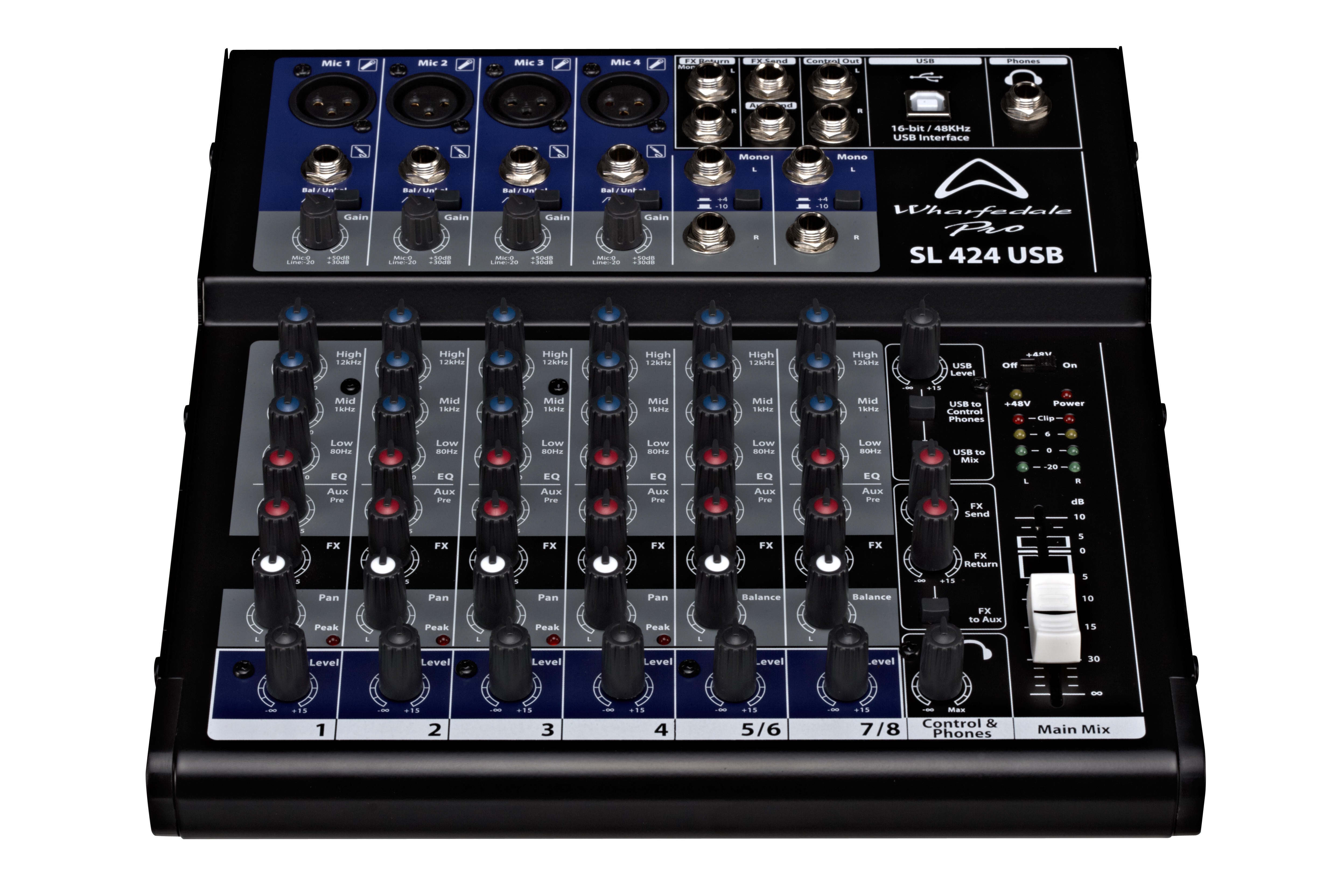 Mixer Wharfedale SL 424 usb
