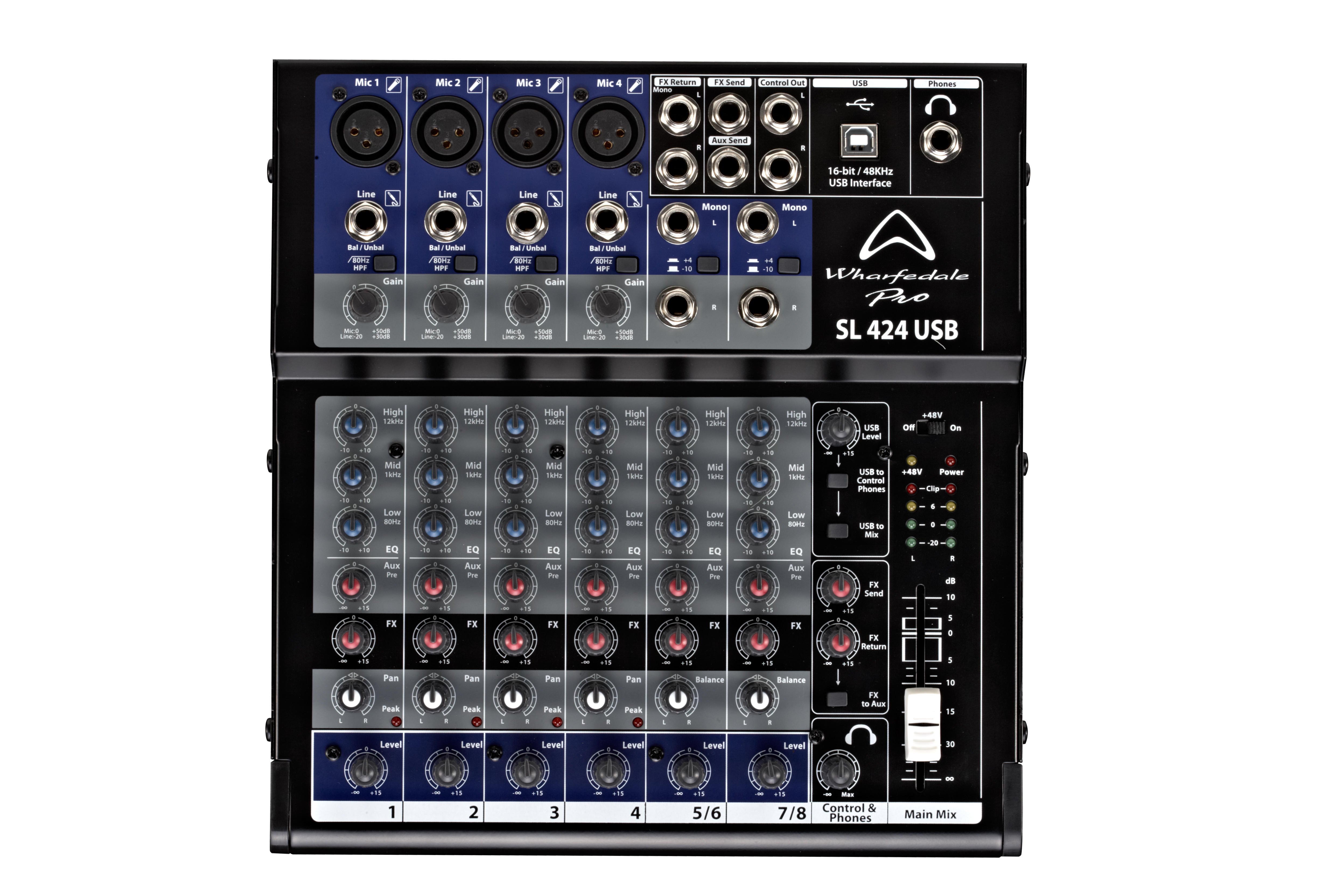 Mixer Wharfedale SL 424 usb