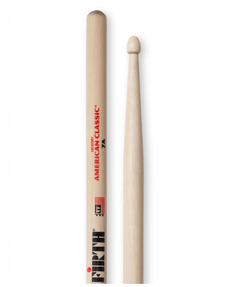 Baqueta Vic Firth 7A American Classic Punta de Madera
