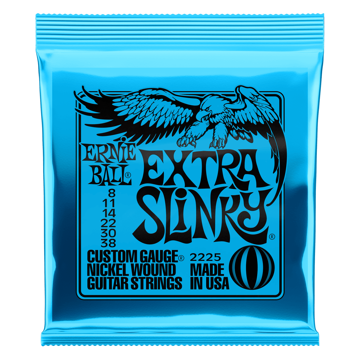 Set Cuerdas guitarra eléctrica Ernie Ball 2225 EXTRA