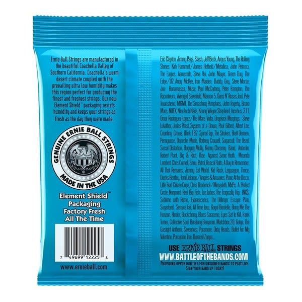 Set Cuerdas guitarra eléctrica Ernie Ball 2225 EXTRA