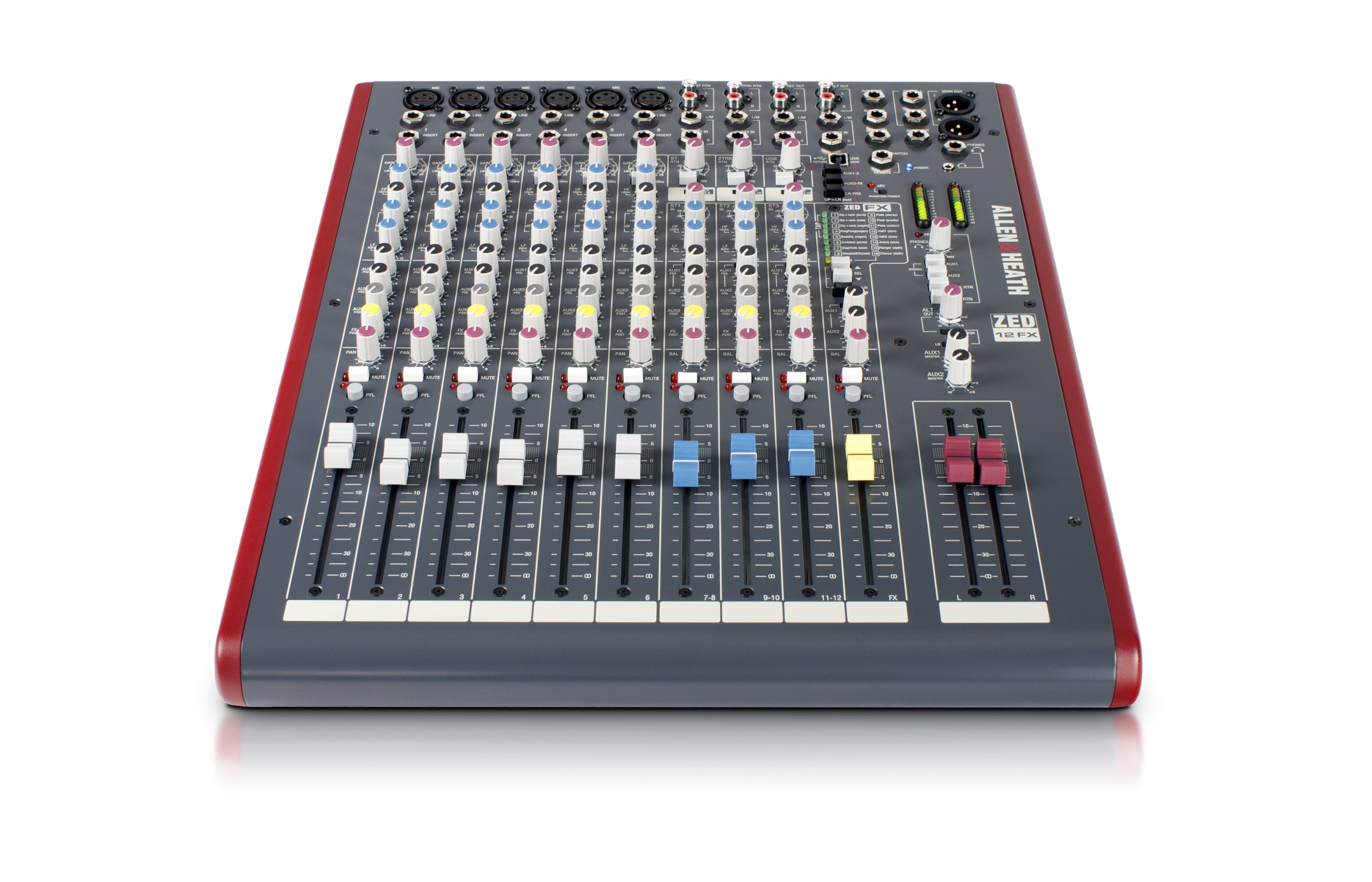 Mixer Allen & Heath ZED12FX usb con efectos