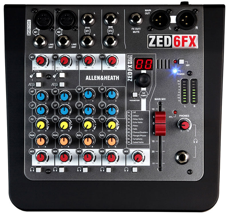 Mixer Allen & Heath Zed6fx