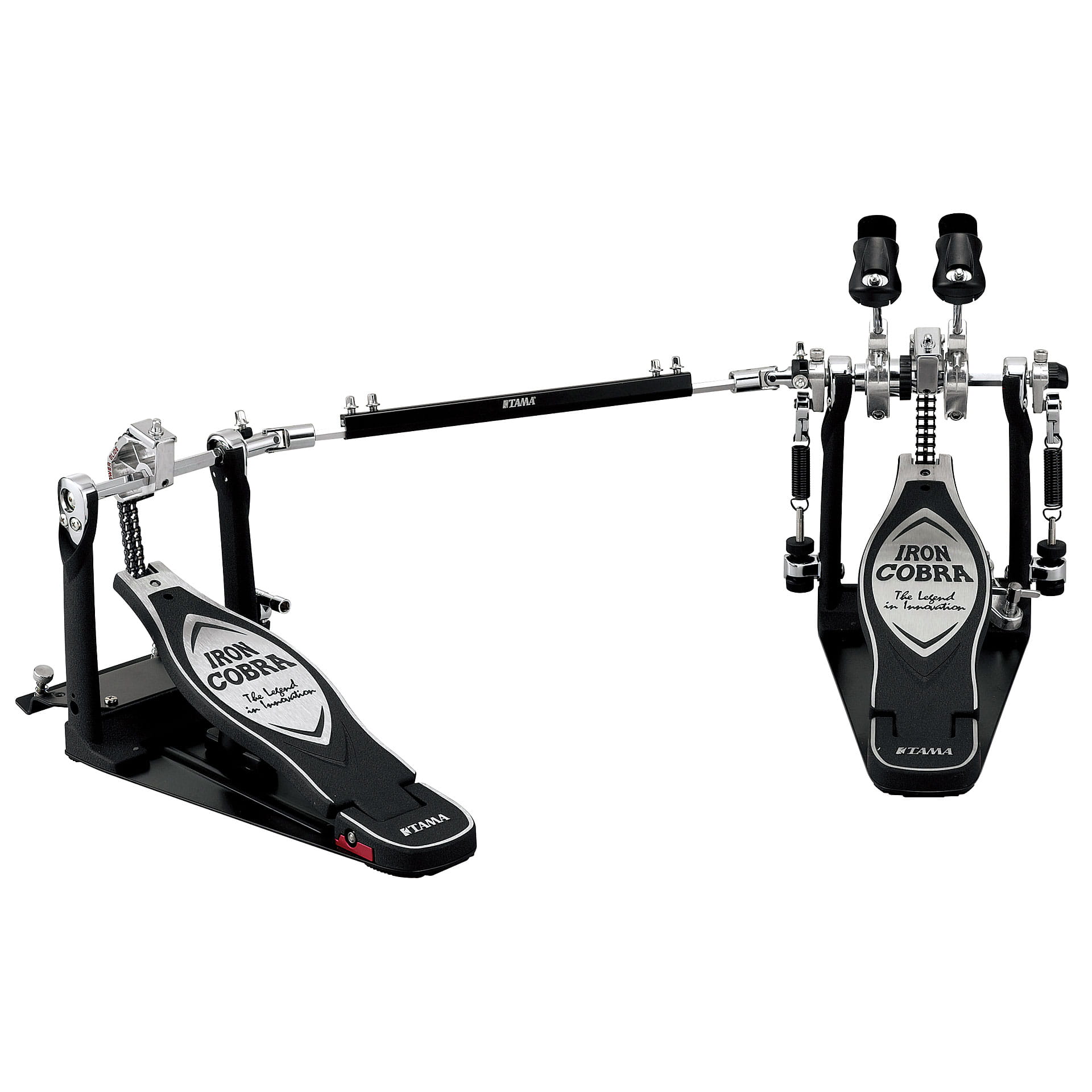 Pedal de bombo doble Tama HP900PWN Iron Cobra incluye case