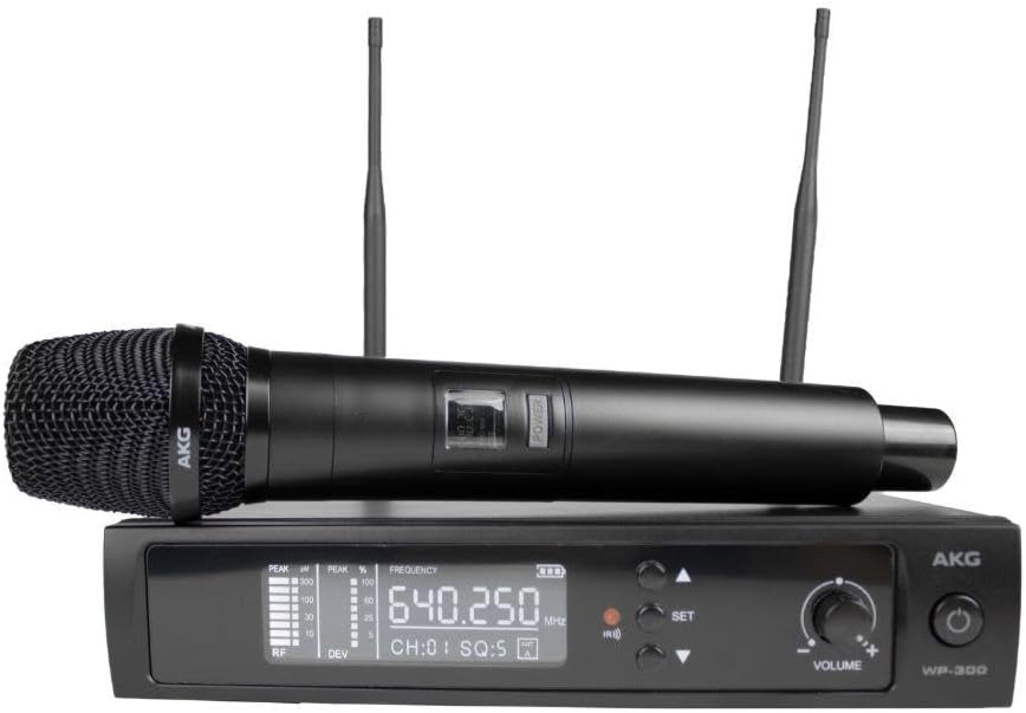 Micrófono inalámbrico Vocal de mano AKG WP300 Digital FM