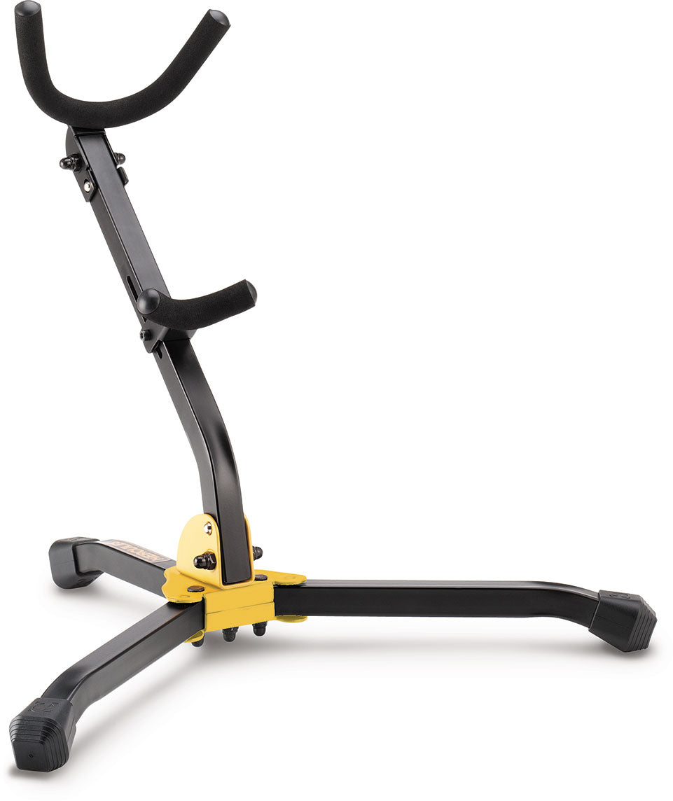 Atril para saxo alto o tenor Hercules DS530BB con funda