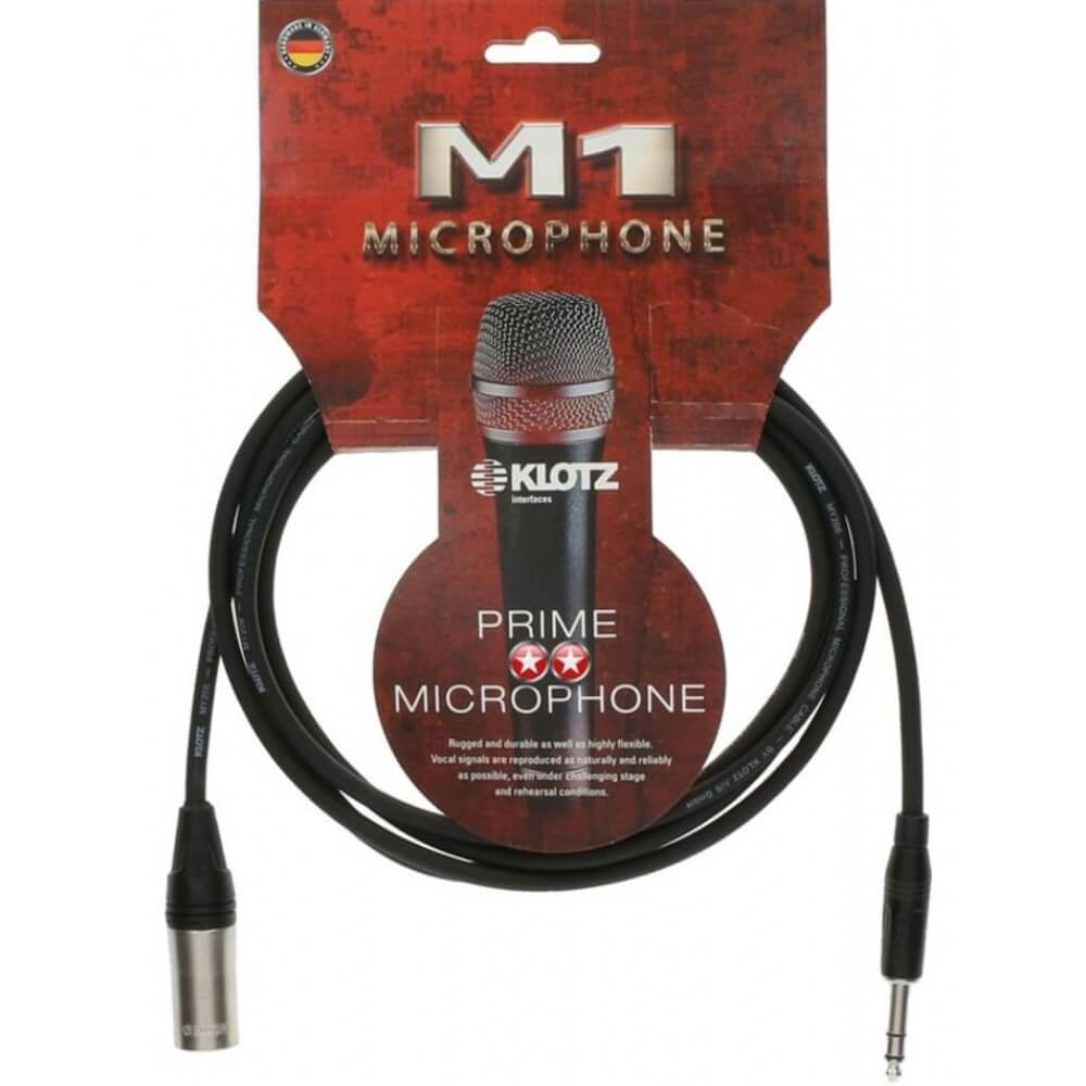 Cable XLR Macho-Jack stereo Klotz M1MS1K0200